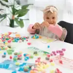 Κατασκευές με κάρτες και σφουγγαράκια από άμυλο καλαμποκιού 14τεμ. - Κάρτες με αριθμούς PLM-160170