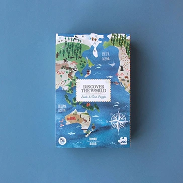 Discover the world puzzle