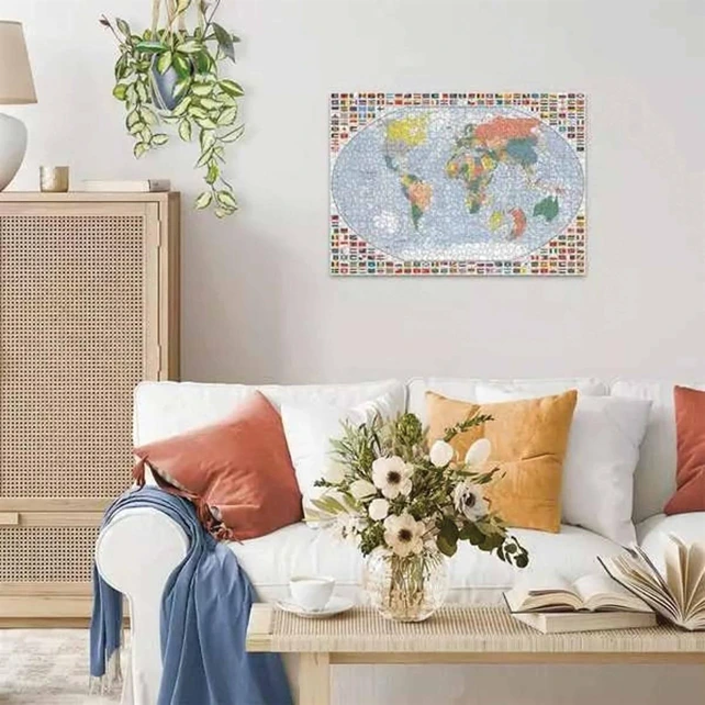 Portrait of The Earth 1000 Pieces Jigsaw Puzzles for Adults and Kids Age 12 Years Up 12000052 - Image 3