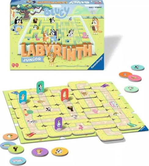 Bluey Labyrinth Junior Board Game for 2-4 Players 4+ Years (EN) 24879 - Image 3