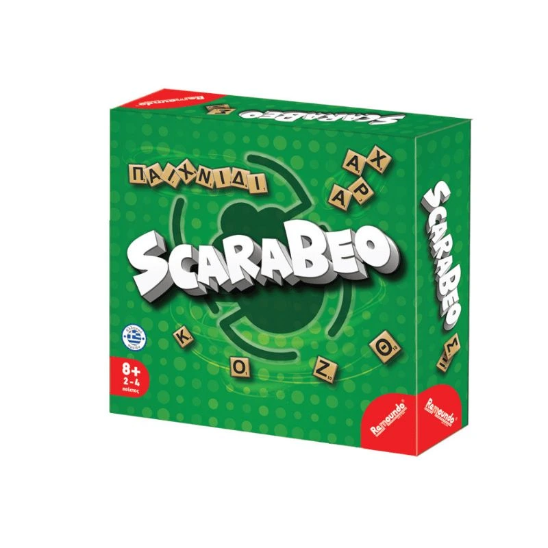 Greek Scarabeo Board Game