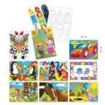 Μεγάλο κουτί - Art & Craft με 12 μαρκαδόρους άμμου και 14 ζωγραφιές 5+ SAB-100MX1201