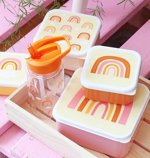Lunch & Snack Box Set: Rainbows SBSERA41 - Image 5
