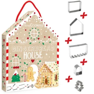 Cookie cutter kit « Gingerbread house »
