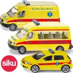 Siku Set of Toy Cars Greek Health Vehicles for 3+ Years