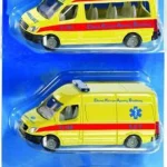 Siku Set of Toy Cars Greek Health Vehicles for 3+ Years SIGR1825