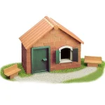 Teifoc Ceramic build small house with bricks beginner set
