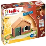 Teifoc Ceramic build small house with bricks beginner set T-0051