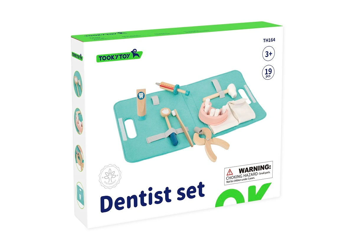 Wooden Dentist Set TH164 - Image 4