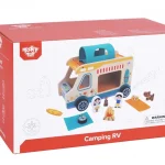 Wooden Camping Caravan TH427