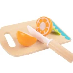 Wooden fruits with cutting board TK111