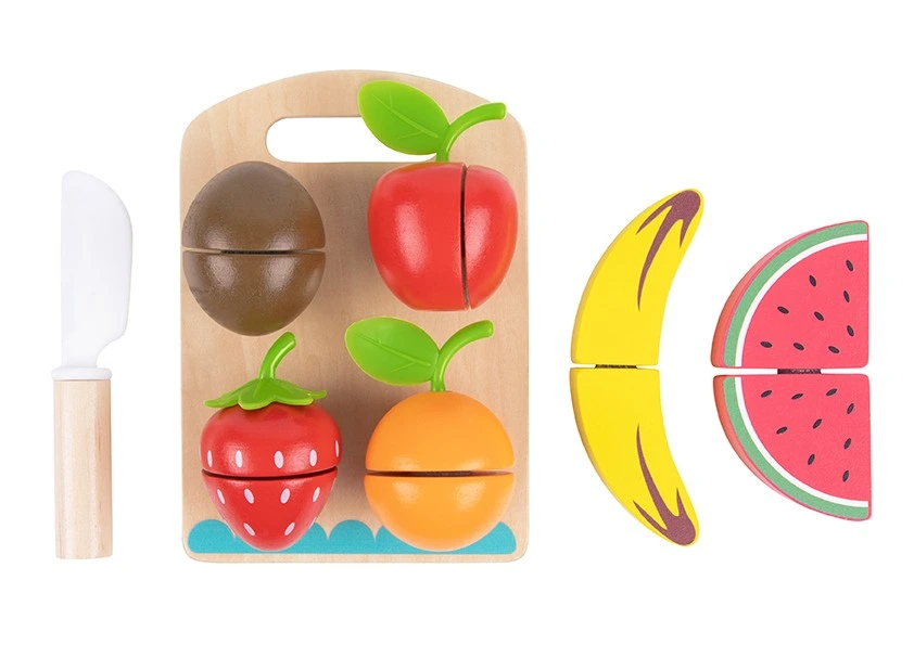 Wooden fruits with cutting board TK111 - Image 4