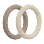 Teething Rings Mushroom Cream TRCLMC20