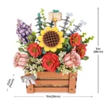 Wooden Bloom Box DIY 3D Puzzle TW02H