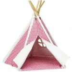 Mini Teepee with Checker