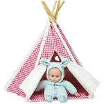 Mini Teepee with Checker 800206