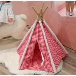 Mini Teepee with Checker 800206