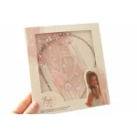 Set Hair Band-Bracelet-Victoria - Rose YB-500-233