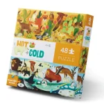 Puzzle 48 pieces: Opposites Hot and Cold