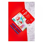 Giant coloring poster 'Firefighters' OMY-POS69